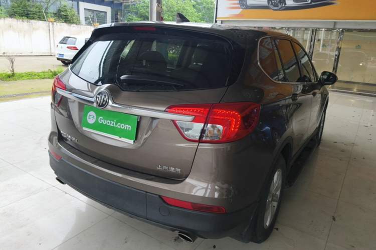 Used Buick Envision 2017 28T Four-Wheel Drive Elite Model Rear Right 45 Deg