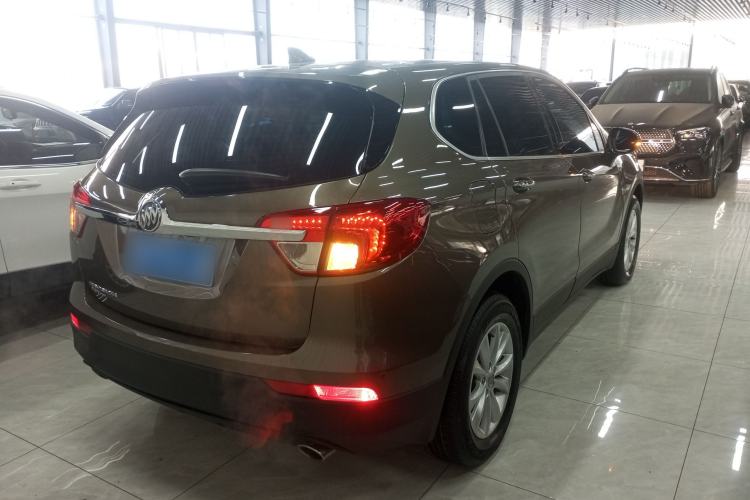 Used Buick Envision 2017 28T Four-Wheel Drive Elite Model Rear Right 45 Deg