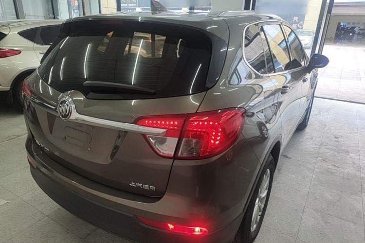 Used Buick Envision 2017 20T Two-Wheel Drive Luxury Model Rear Right 45 Deg