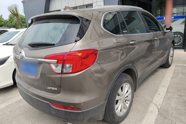 Used Buick Envision 2017 28T Four-Wheel Drive Elite Model Rear Right 45 Deg