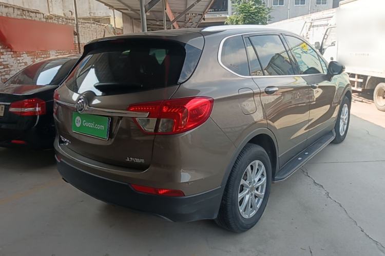 Used Buick Envision 2017 20T Two-Wheel Drive Elite Version Rear Right 45 Deg
