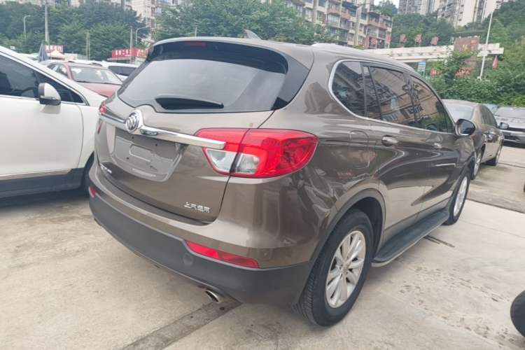 Used Buick Envision 2017 28T Four-Wheel Drive Elite Model Rear Right 45 Deg