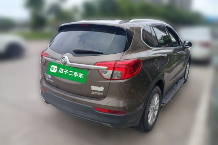 Used Buick Envision 2017 20T Two-Wheel Drive Elite Version Rear Right 45 Deg