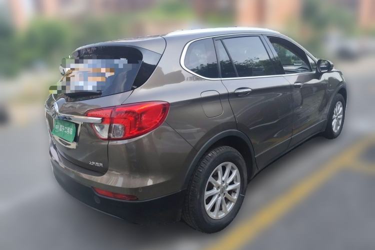 Used Buick Envision 2017 20T Two-Wheel Drive Elite Version Rear Right 45 Deg