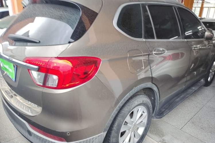 Used Buick Envision 2017 28T Four-Wheel Drive Elite Model Rear Right 45 Deg