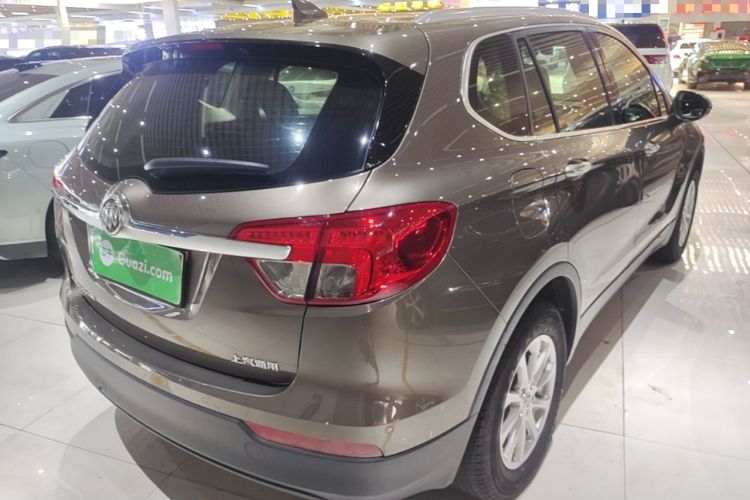 Used Buick Envision 2017 20T Two-Wheel Drive Luxury Model Rear Right 45 Deg