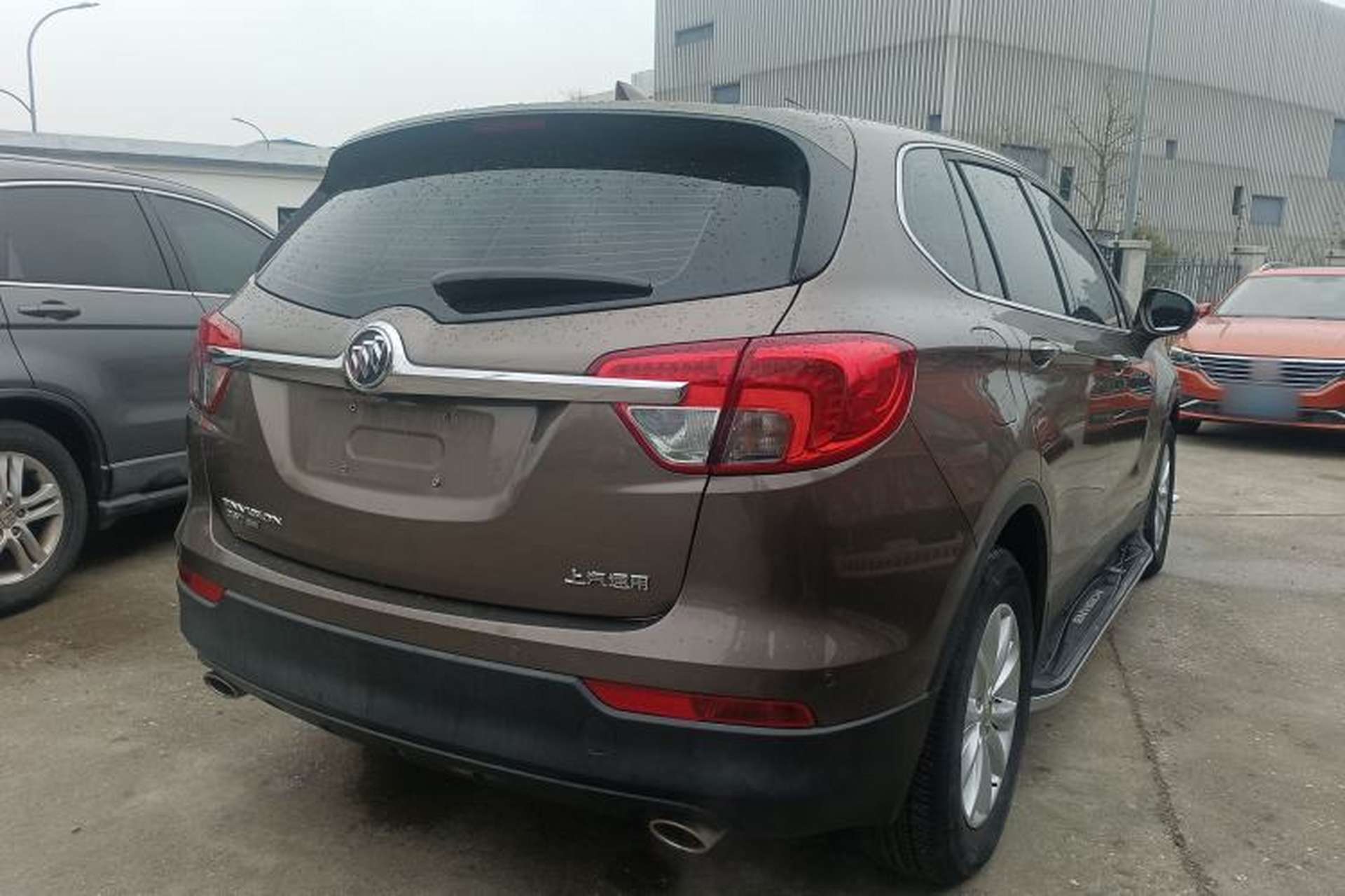 Used Buick Envision 2017 28T Four-Wheel Drive Elite Model Rear Right 45 Deg