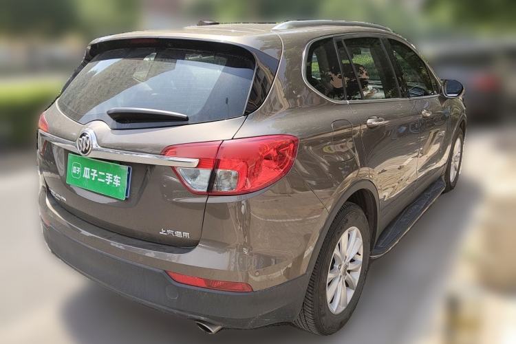 Used Buick Envision 2017 28T Four-Wheel Drive Elite Model Rear Right 45 Deg