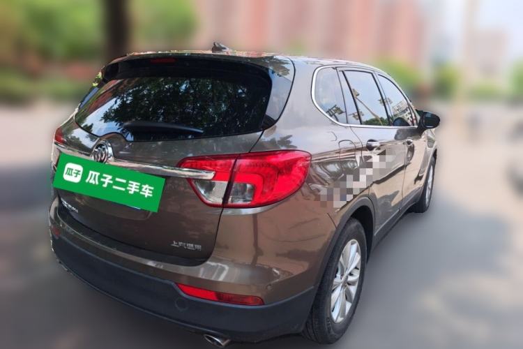 Used Buick Envision 2017 28T Four-Wheel Drive Elite Model Rear Right 45 Deg