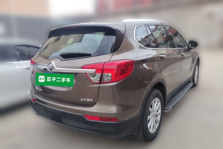 Used Buick Envision 2017 20T Two-Wheel Drive Elite Version Rear Right 45 Deg