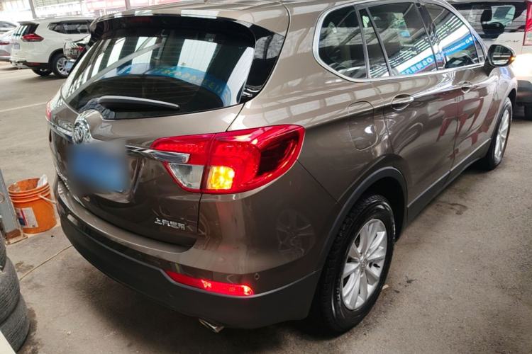 Used Buick Envision 2017 28T Four-Wheel Drive Elite Model Rear Right 45 Deg