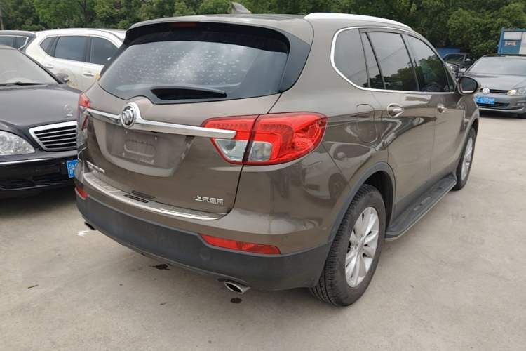 Used Buick Envision 2017 28T Four-Wheel Drive Luxury Model Rear Right 45 Deg