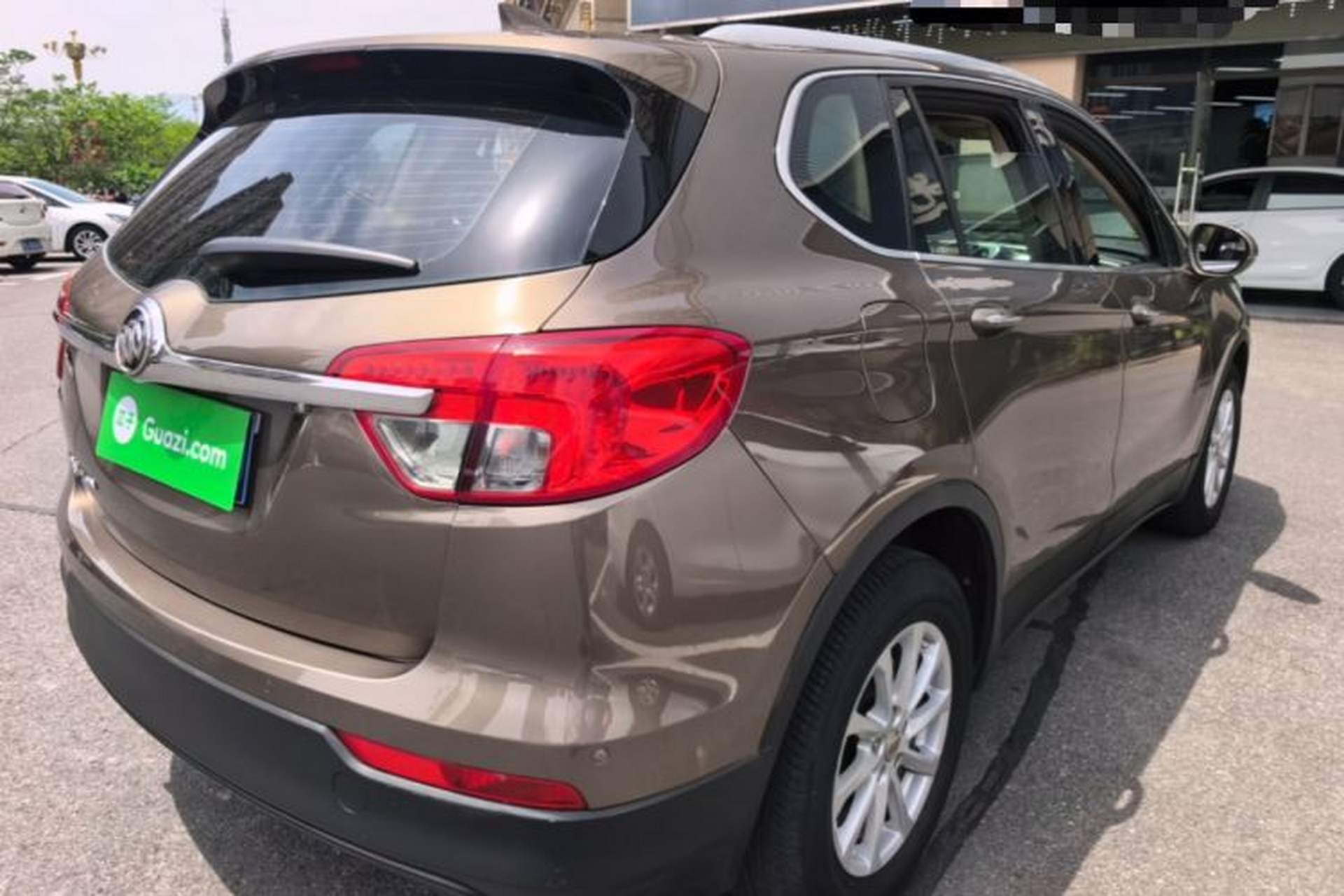 Used Buick Envision 2017 20T Two-Wheel Drive Luxury Model Rear Right 45 Deg