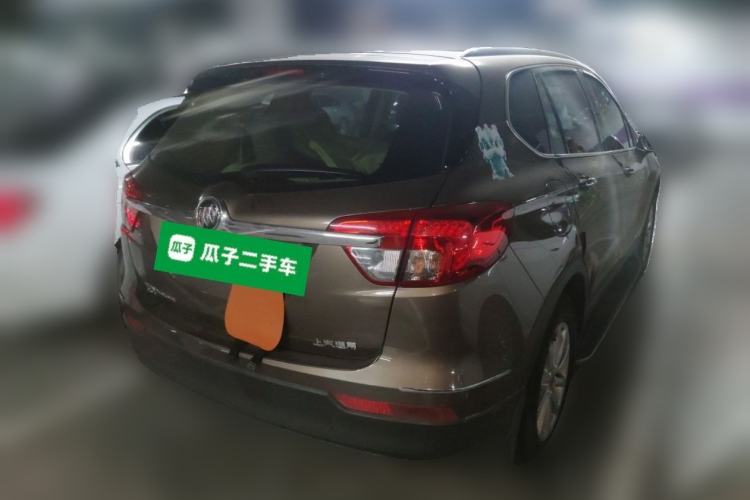 Used Buick Envision 2017 20T Two-Wheel Drive Luxury Model Rear Right 45 Deg