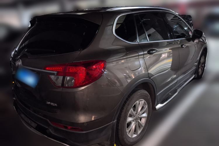 Used Buick Envision 2017 28T Four-Wheel Drive Elite Model Rear Right 45 Deg