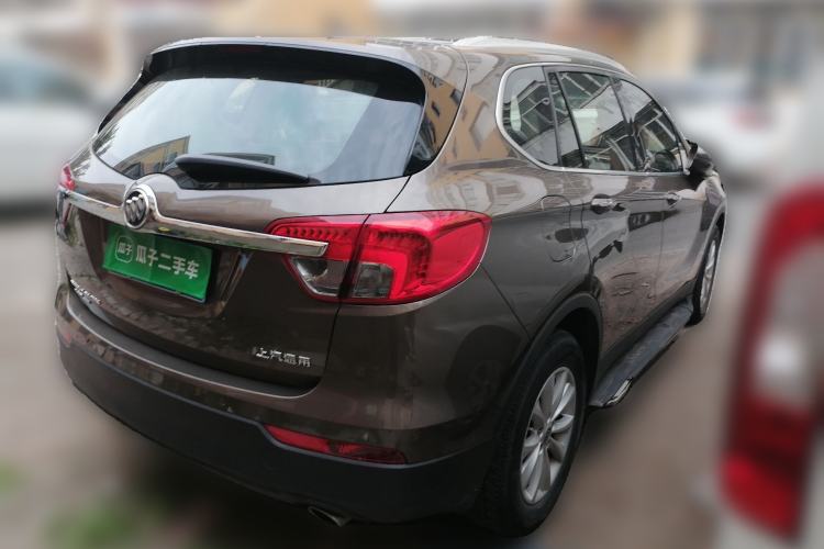 Used Buick Envision 2017 28T Four-Wheel Drive Elite Model Rear Right 45 Deg