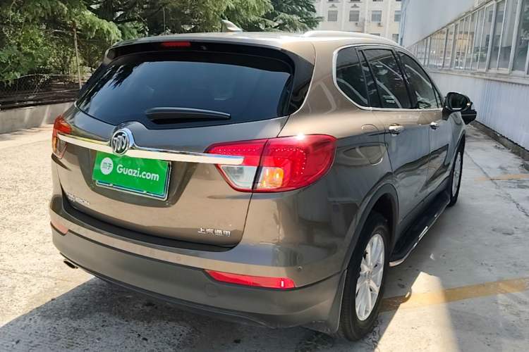 Used Buick Envision 2017 20T Two-Wheel Drive Luxury Model Rear Right 45 Deg