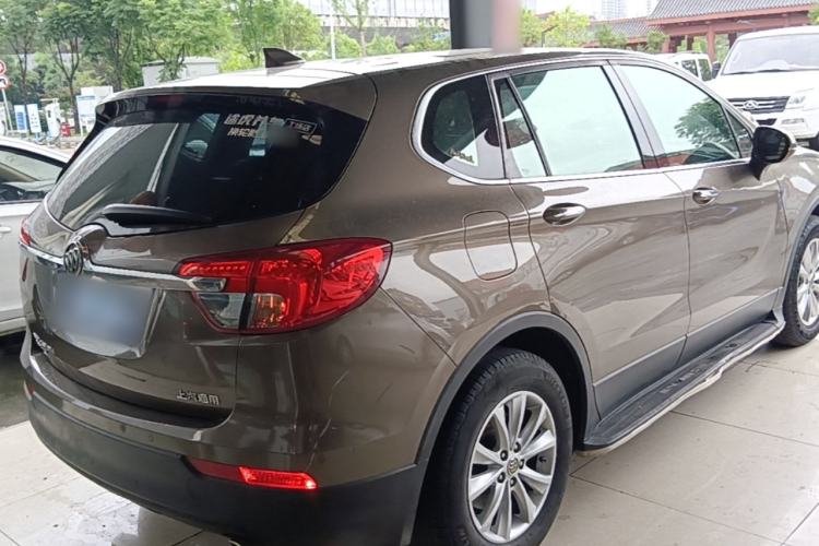 Used Buick Envision 2017 28T Four-Wheel Drive Elite Model Rear Right 45 Deg