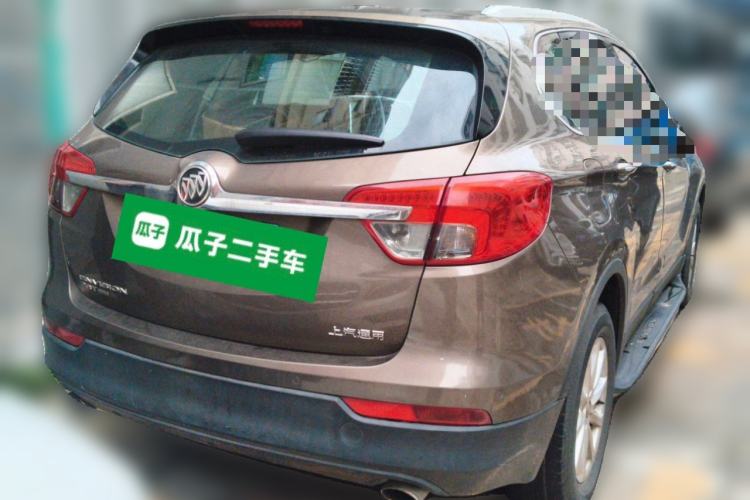Used Buick Envision 2017 20T Two-Wheel Drive Elite Version Rear Right 45 Deg