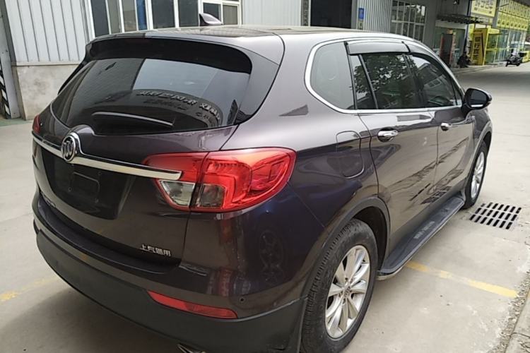 Used Buick Envision 2017 28T Four-Wheel Drive Elite Model Rear Right 45 Deg