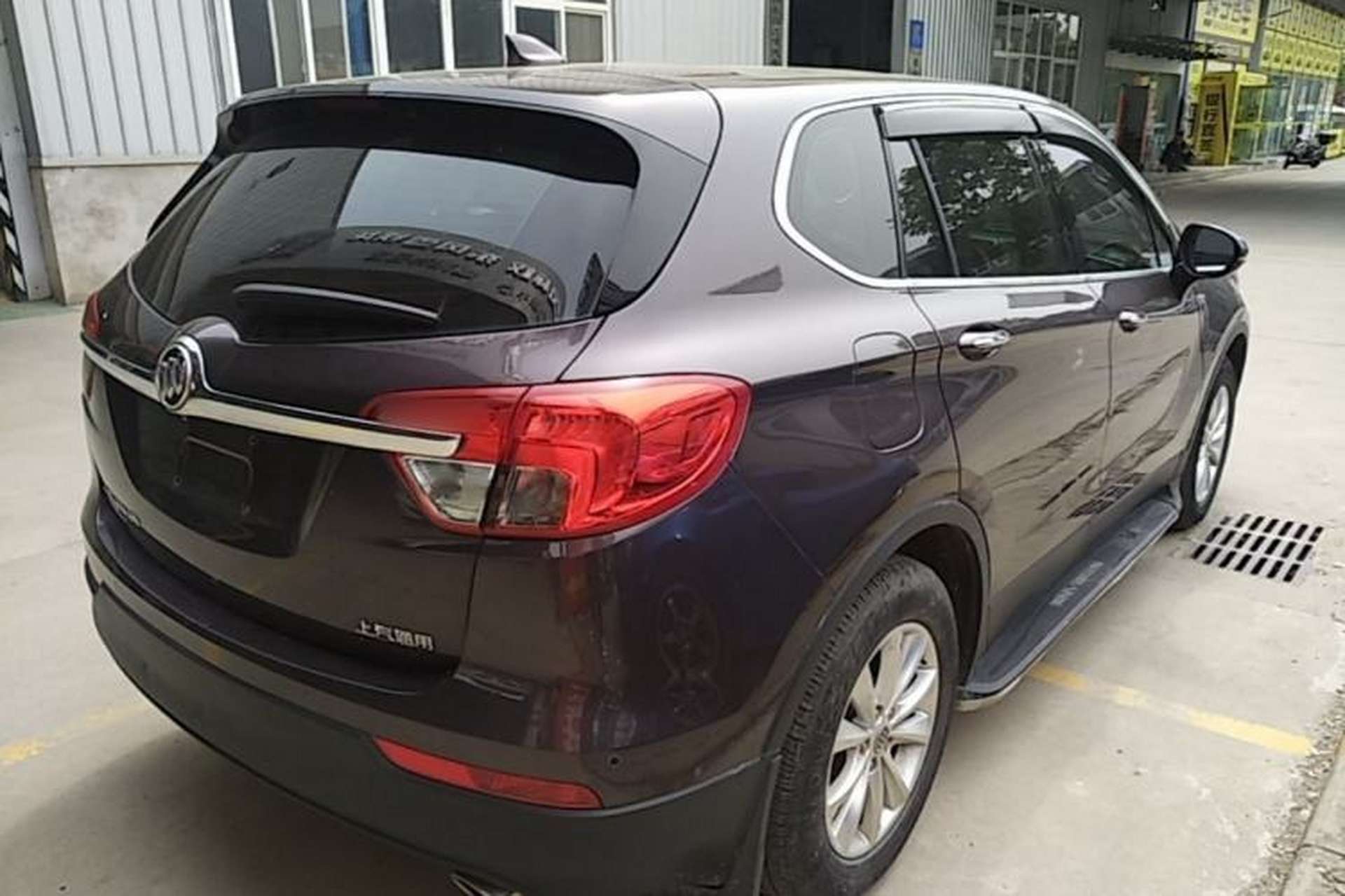 Used Buick Envision 2017 28T Four-Wheel Drive Elite Model Rear Right 45 Deg