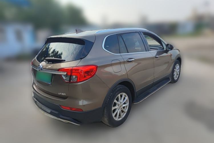 Used Buick Envision 2017 20T Two-Wheel Drive Leading Version Rear Right 45 Deg