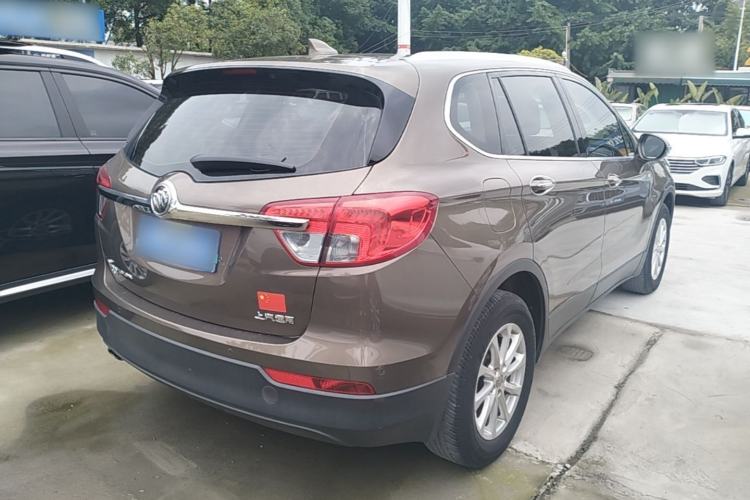 Used Buick Envision 2017 20T Two-Wheel Drive Luxury Model Rear Right 45 Deg