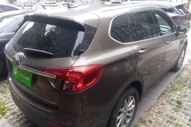 Used Buick Envision 2017 20T Two-Wheel Drive Luxury Model Rear Right 45 Deg