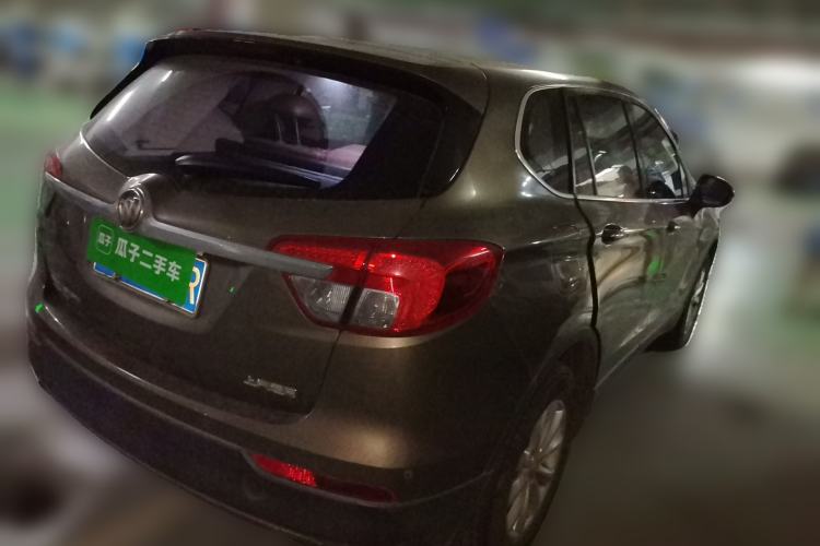 Used Buick Envision 2017 28T Four-Wheel Drive Elite Model Rear Right 45 Deg