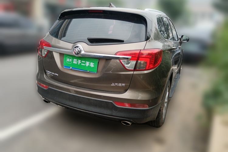 Used Buick Envision 2017 28T Four-Wheel Drive Elite Model Rear Right 45 Deg
