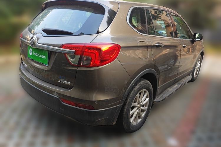 Used Buick Envision 2017 20T Two-Wheel Drive Leading Version Rear Right 45 Deg