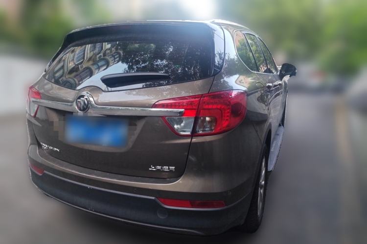 Used Buick Envision 2017 20T Two-Wheel Drive Elite Version Rear Right 45 Deg