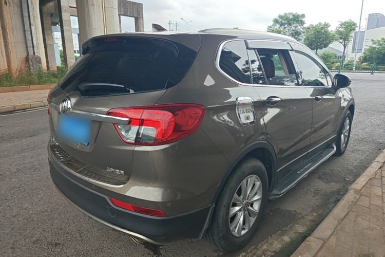Used Buick Envision 2017 28T Four-Wheel Drive Elite Model Rear Right 45 Deg