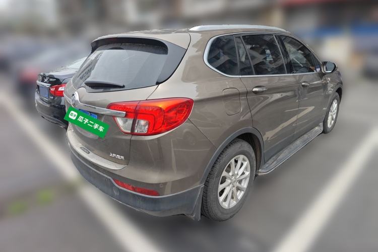 Used Buick Envision 2017 20T Two-Wheel Drive Luxury Model Rear Right 45 Deg