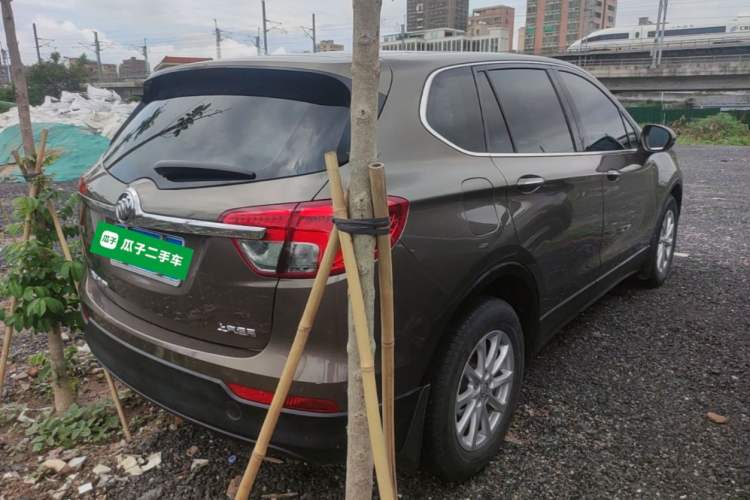 Used Buick Envision 2017 20T Two-Wheel Drive Leading Version Rear Right 45 Deg
