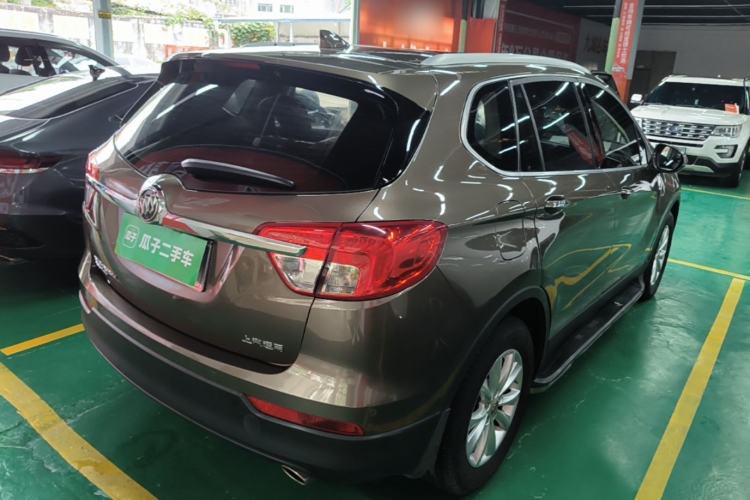 Used Buick Envision 2017 28T Four-Wheel Drive Elite Model Rear Right 45 Deg