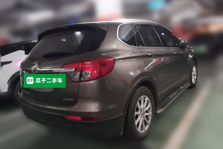 Used Buick Envision 2017 20T Two-Wheel Drive Luxury Model Rear Right 45 Deg