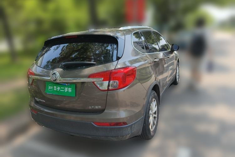 Used Buick Envision 2017 20T Two-Wheel Drive Luxury Model Rear Right 45 Deg