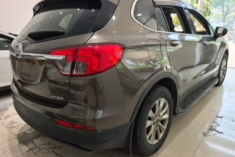 Used Buick Envision 2017 20T Two-Wheel Drive Luxury Model Rear Right 45 Deg