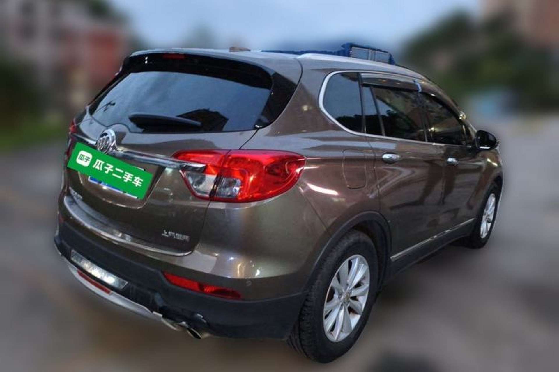 Used Buick Envision 2017 28T Four-Wheel Drive Luxury Model Rear Right 45 Deg