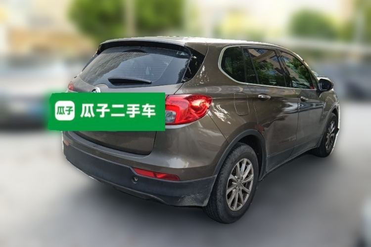 Used Buick Envision 2017 20T Two-Wheel Drive Leading Version Rear Right 45 Deg