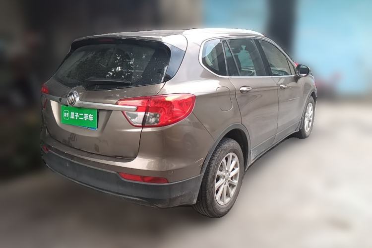 Used Buick Envision 2017 20T Two-Wheel Drive Elite Version Rear Right 45 Deg