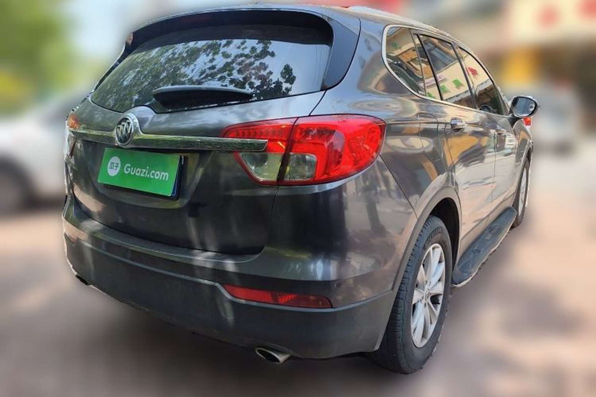 Used Buick Envision 2017 28T Four-Wheel Drive Luxury Model Rear Right 45 Deg