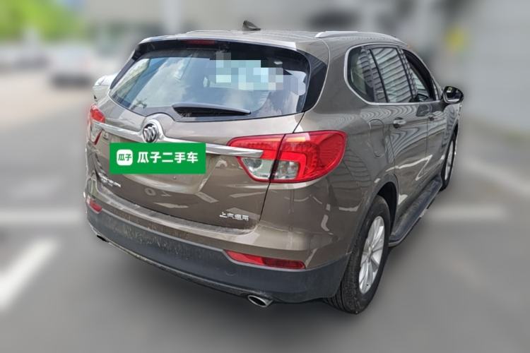 Used Buick Envision 2017 28T Four-Wheel Drive Elite Model Rear Right 45 Deg