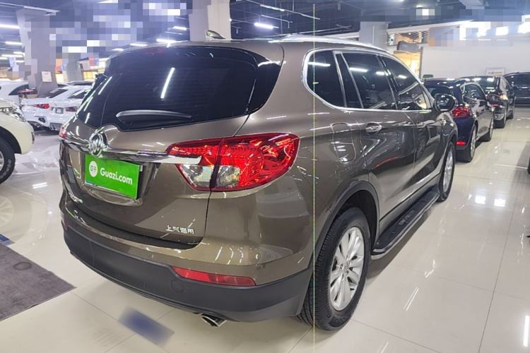 Used Buick Envision 2017 28T Four-Wheel Drive Elite Model Rear Right 45 Deg