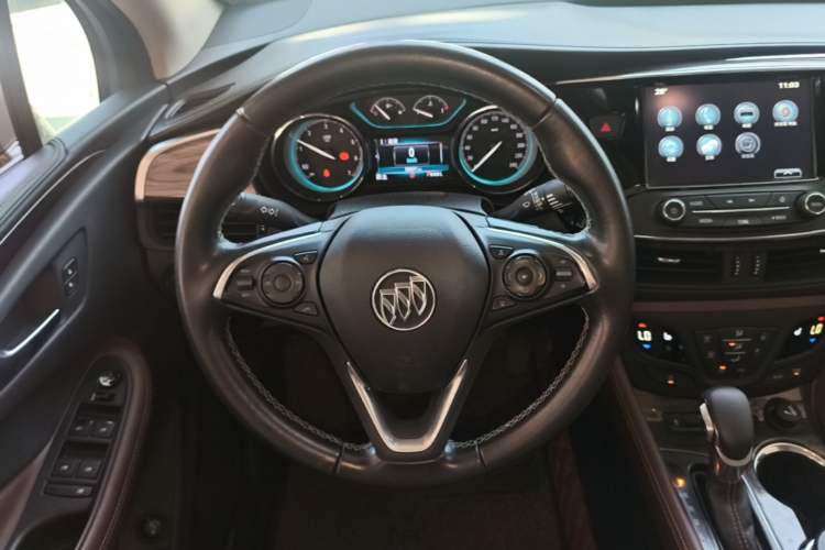Used Buick Envision 2017 28T Four-Wheel Drive Elite Model Steering Wheel