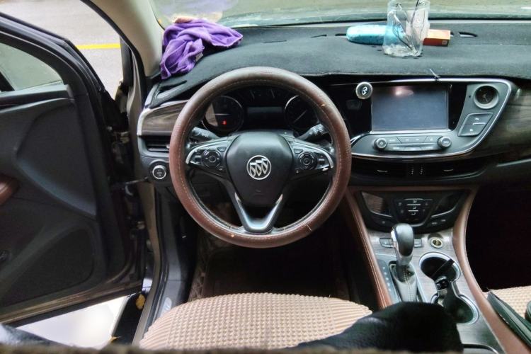 Used Buick Envision 2017 28T Four-Wheel Drive Elite Model Steering Wheel