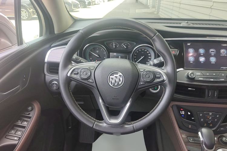 Used Buick Envision 2017 28T Four-Wheel Drive Elite Model Steering Wheel