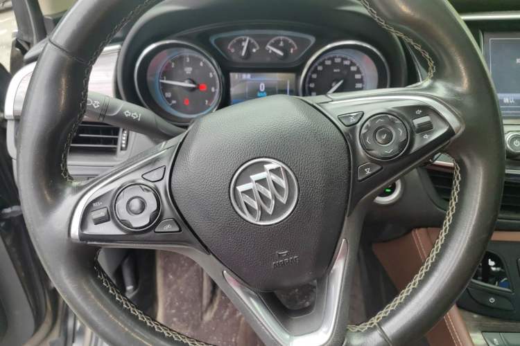 Used Buick Envision 2017 28T Four-Wheel Drive Elite Model Steering Wheel