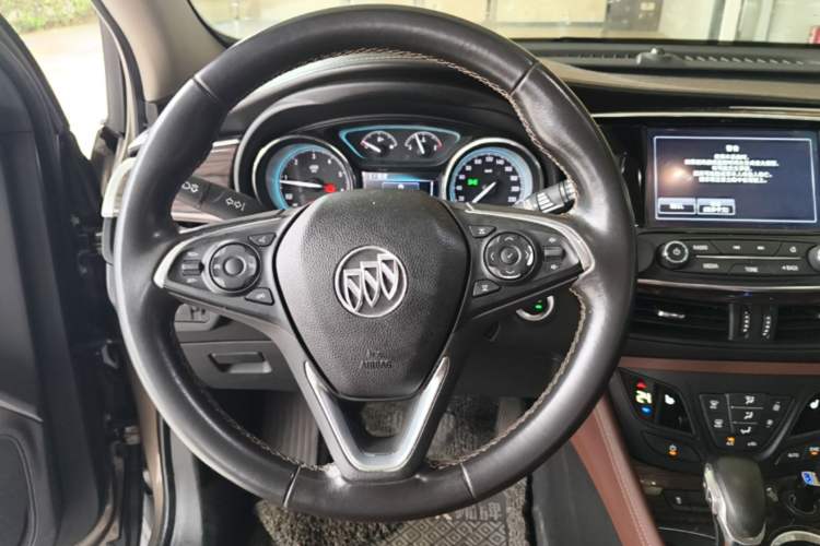 Used Buick Envision 2017 28T Four-Wheel Drive Elite Model Steering Wheel